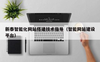 沙河新泰智能化网站搭建技术指导（智能网站建设平台）